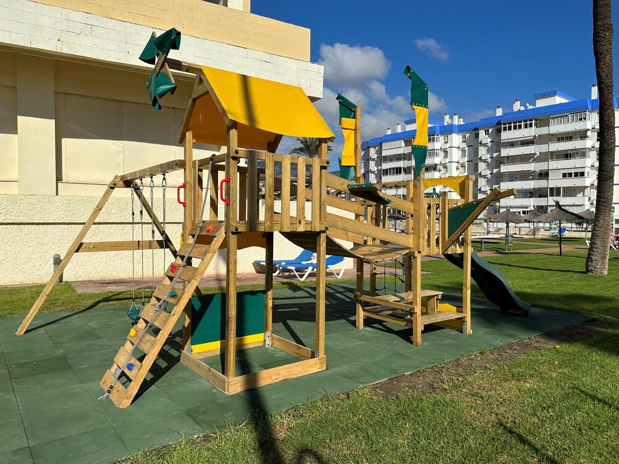 1 Paradise Of Benalmadena Costa Residencial Aloha Playa Vistas Al Mar, Front Beach Mini Duplex 外观 照片
