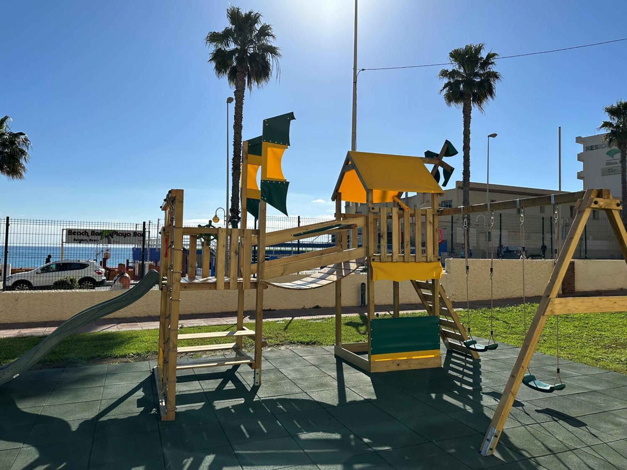 1 Paradise Of Benalmadena Costa Residencial Aloha Playa Vistas Al Mar, Front Beach Mini Duplex 外观 照片